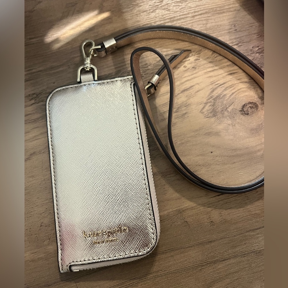 kate spade ID lanyard